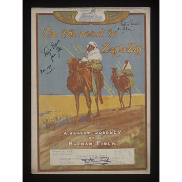 Sheet music - On The Road To Zag A Zig Sheet music - On The Road To Zag A Zig