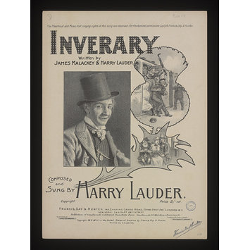 Sheet music - Inverary Sheet music - Inverary