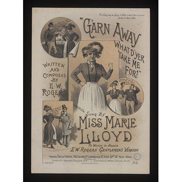 Sheet music - G'arn Away What D'yer Take Me For? Sheet music - G'arn Away What D'yer Take Me For?