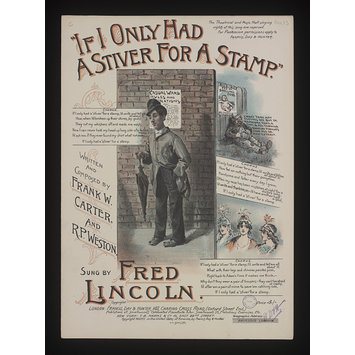 Sheet music - If Only I Had A Stiver For A Stamp Sheet music - If Only I Had A Stiver For A Stamp