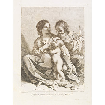 Print - Raccolta di alcuni disegni del Barberi da Cento detto Il Guercino Print - Raccolta di alcuni disegni del Barberi da Cento detto Il Guercino