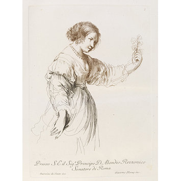 Print - Raccolta di alcuni disegni del Barberi da Cento detto Il Guercino Print - Raccolta di alcuni disegni del Barberi da Cento detto Il Guercino