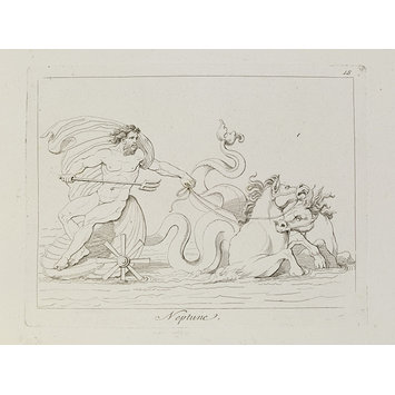 Print - Peintures de la Villa Lante à Rome de l'invention de Jules Romain recueillies par les Piranesi et dessinées par T. Piroli Print - Peintures de la Villa Lante à Rome de l'invention de Jules Romain recueillies par les Piranesi et dessinées par T. Piroli