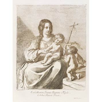 Print - Raccolta di alcuni disegni del Barberi da Cento detto Il Guercino Print - Raccolta di alcuni disegni del Barberi da Cento detto Il Guercino