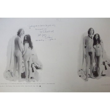 Artwork - Unfinished Music No.1: Two Virgins Artwork - Unfinished Music No.1: Two Virgins