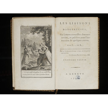 Book - Les liaisons dangereuses, ou Lettres recueillies dans une société, et publiées pour l'instruction de quelques autres. / Par C..... de L Book - Les liaisons dangereuses, ou Lettres recueillies dans une société, et publiées pour l'instruction de quelques autres. / Par C..... de L