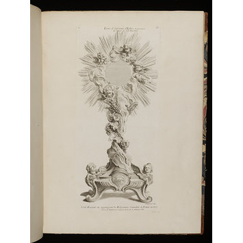 Print - Soleil Executé en argent pour les Religieuses Carmelites de Poitiers en 1727 Print - Soleil Executé en argent pour les Religieuses Carmelites de Poitiers en 1727