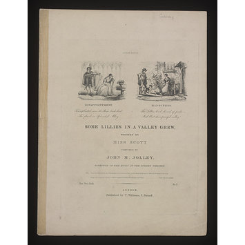 Sheet Music - Some Lillies In a Valley Grew Sheet Music - Some Lillies In a Valley Grew