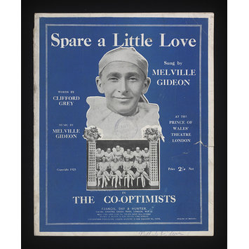 Sheet Music - Spare A Little Love Sheet Music - Spare A Little Love