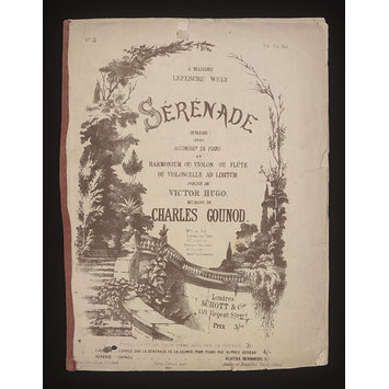 Sheet Music - Sérénade Sheet Music - Sérénade