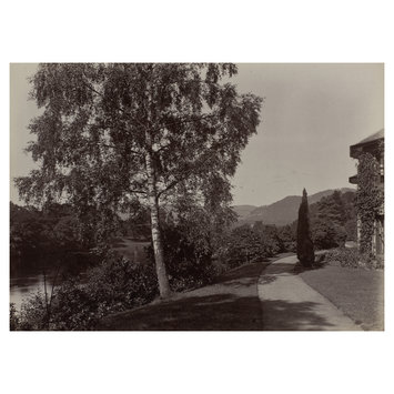 photograph - The River Tay from Eastwood House, Dunkeld photograph - The River Tay from Eastwood House, Dunkeld