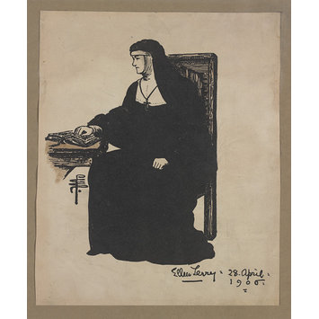 Print - Ellen Terry as Francisca in Measure for Measure Print - Ellen Terry as Francisca in Measure for Measure