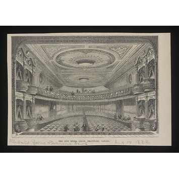 Print - The New Opera House, Brantford, Canada Print - The New Opera House, Brantford, Canada