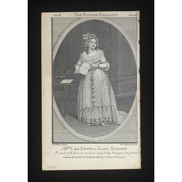 Print - Mrs. Lee Lewis as Lady Sadlife Print - Mrs. Lee Lewis as Lady Sadlife