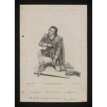 Print - Mr. Kean as Gloster in Richard 3rd Print - Mr. Kean as Gloster in Richard 3rd