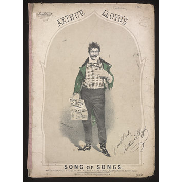 Sheet Music - Arthur Lloyd's Song of Songs Sheet Music - Arthur Lloyd's Song of Songs