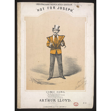 Sheet Music - Not For Joseph Sheet Music - Not For Joseph