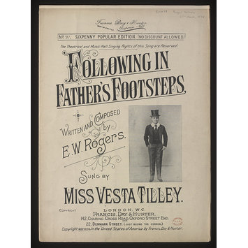 Sheet Music - Following in Father's Footsteps Sheet Music - Following in Father's Footsteps