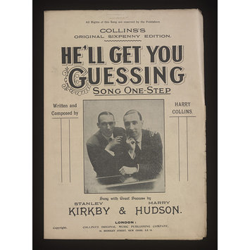 Sheet Music - He'll Get You Guessing Sheet Music - He'll Get You Guessing