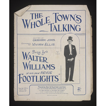 Sheet Music - The Whole Town's Talking Sheet Music - The Whole Town's Talking