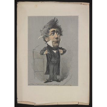 Print - J. L. Toole as Professor Muddle Print - J. L. Toole as Professor Muddle
