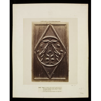 Carved panel Carved panel