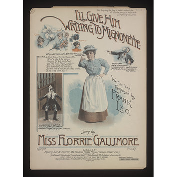 Music Sheet - I'll Give Him Writing to Mignonette Music Sheet - I'll Give Him Writing to Mignonette