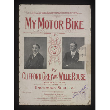 Sheet Music - My Motor Bike Sheet Music - My Motor Bike
