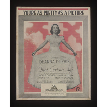 Sheet Music - You're as pretty as a picture Sheet Music - You're as pretty as a picture