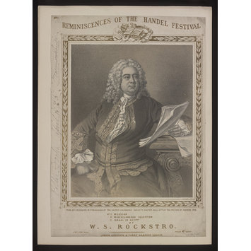 Sheet Music - Reminiscences of the Handel Festival Sheet Music - Reminiscences of the Handel Festival