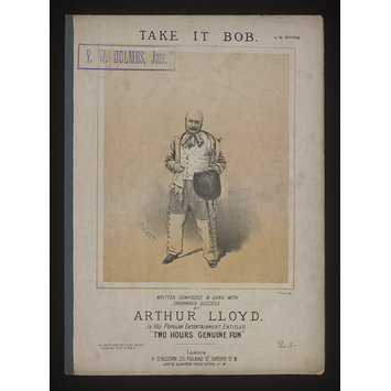Sheet Music - Take It Bob Sheet Music - Take It Bob