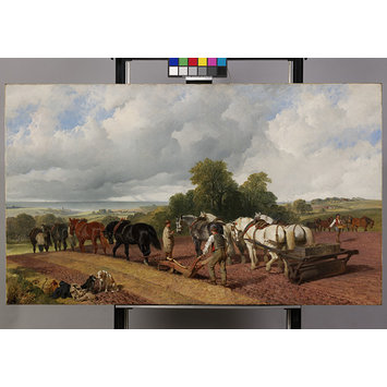 Oil painting - Seed Time Oil painting - Seed Time