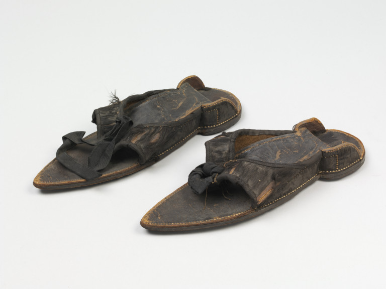 Pair of clogs V&A Search the Collections