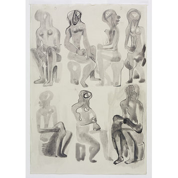 Drawing - Studies for sculpture Drawing - Studies for sculpture