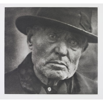 Photograph - Man, Five Points Square, New York Photograph - Man, Five Points Square, New York