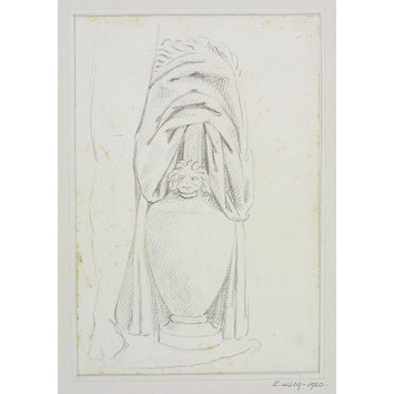 Drawing - Unidentified monument design Drawing - Unidentified monument design