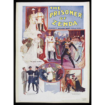 Poster - Poster for a touring production of The Prisoner of Zenda Poster - Poster for a touring production of The Prisoner of Zenda