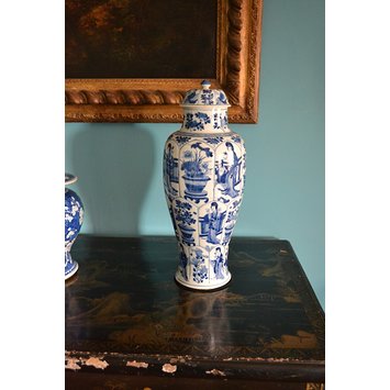 Lidded vase Lidded vase