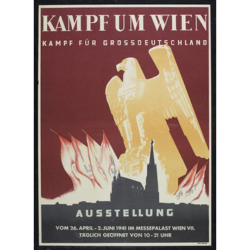 Poster - Kampf um Wien Ausstellung Poster - Kampf um Wien Ausstellung