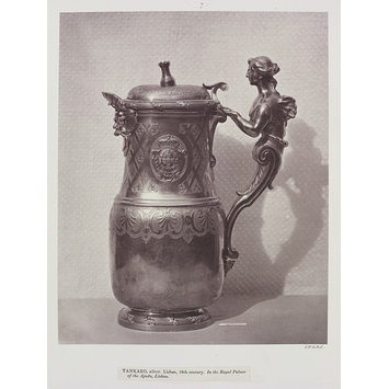 Photograph - Silver Tankard, Royal Palace of Ajuda Photograph - Silver Tankard, Royal Palace of Ajuda