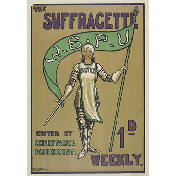 Poster - The Suffragette 1d Weekly Poster - The Suffragette 1d Weekly