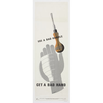 Poster - Use A Bad Handle. Get A Bad Hand Poster - Use A Bad Handle. Get A Bad Hand