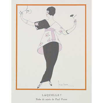 Handcoloured illustration - Laquelle Handcoloured illustration - Laquelle