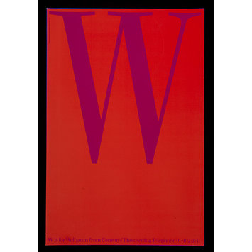 Poster - A to Z poster alphabet for Conways' photosetting Poster - A to Z poster alphabet for Conways' photosetting