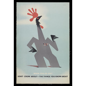 Poster - When you Go Out Don't Crow About … The Things You Know About Poster - When you Go Out Don't Crow About … The Things You Know About