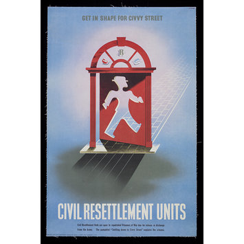 Poster - Get In Shape For Civvy Street Poster - Get In Shape For Civvy Street