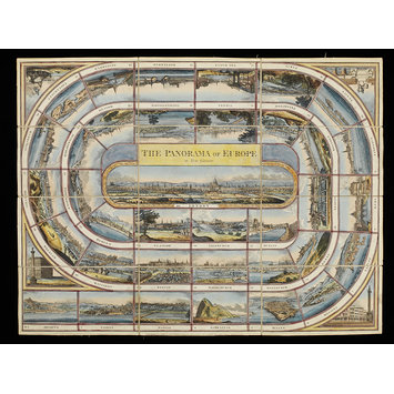 The Panorama of Europe, A New Game | Wallis & Son | V&A Search the ...