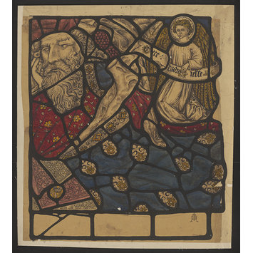 Record drawing of stained glass Record drawing of stained glass
