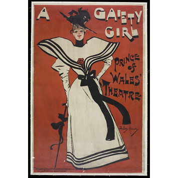 Poster - "A Gaiety Girl" Poster - "A Gaiety Girl"