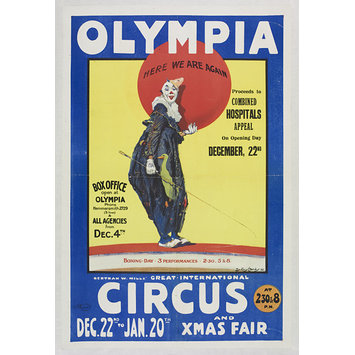Poster - Olympia. Here We Are Again Poster - Olympia. Here We Are Again